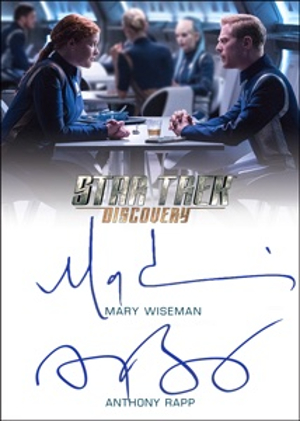 6 Case Incentive Dual Auto Mary Wiseman as Tilly, Anthony Rapp as Stamets