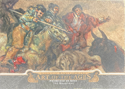 Art of the Ages Masterpiece Sketch Francisco de Goya The Bullfight Art of the Ages Masterpiece Sketch Francisco de Goya The Bullfight