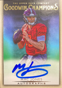Autographs Mac Jones Autographs Mac Jones