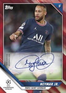 Base Auto Red Neymar MOCK UP Base Auto Red Neymar MOCK UP