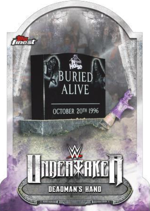 Deadman's Tombstone Tribute Undertaker Die-Cut MOCK UP