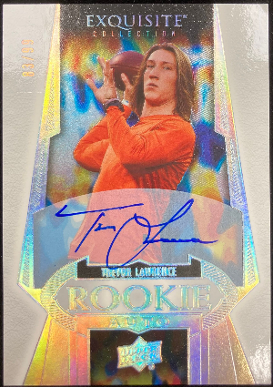 Exquisite Collection Auto Trevor Lawrence Exquisite Collection Auto Trevor Lawrence