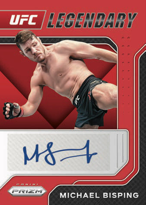 Legendary Signatures Red Prizms Michael Bisping MOCK UP