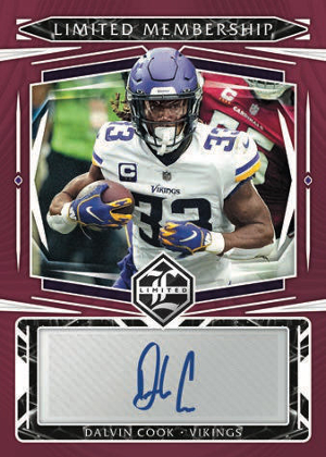 Limited Membership Auto Dalvin Cook MOCK UP