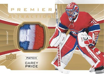 Premier Attractons Patch Carey Price MOCK UP