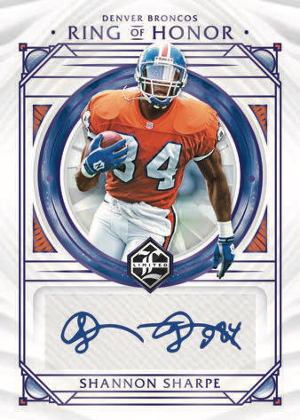 Ring of Honor Auto Shannon Sharpe MOCK UP