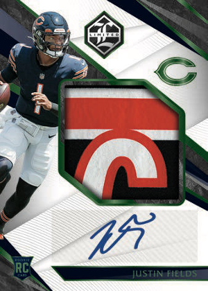 Rookie Patch Auto Variations Justin Fields MOCK UP