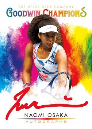 Splash of Color Bounty Award Auto Red Ink Naomi Osaka MOCK UP Splash of Color Bounty Award Auto Red Ink Naomi Osaka MOCK UP
