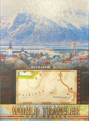 World Traveller Map Relics Reykjavik Iceland