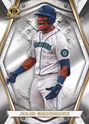 2022 Bowman Invicta Julio Rodriguez MOCK UP 2022 Bowman Invicta Julio Rodriguez MOCK UP