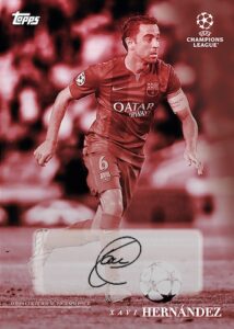 Base Auto Red Xavi Hernandez MOCK UP