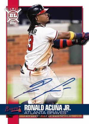 Big League Auto Ronald Acuna Jr MOCK UP Big League Auto Ronald Acuna Jr MOCK UP