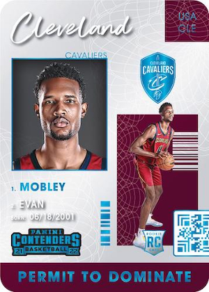 Permit to Dominate Evan Mobley MOCK UP