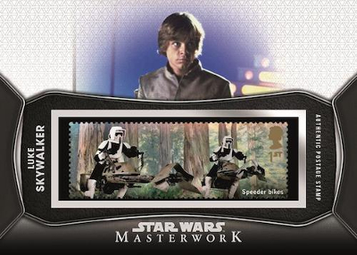 Postage Stamp Luke Skywalker MOCK UP