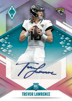 Rookie Auto Silver Trevor Lawrence MOCK UP