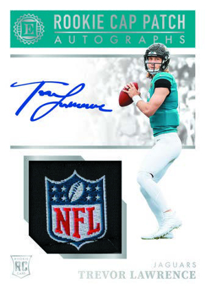 Rookie Cap Patch Auto Trevor Lawrence MOCK UP Rookie Cap Patch Auto Trevor Lawrence MOCK UP