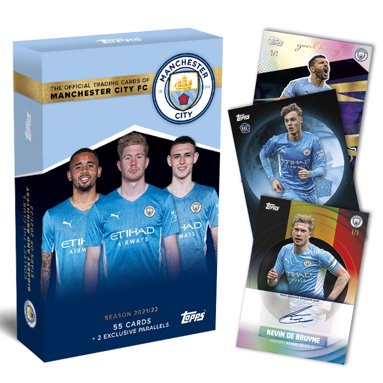 202122 Topps Manchester City FC Soccer Card Checklist