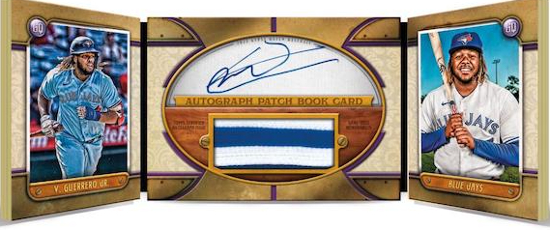 Auto Patch Book Vladimir Guerrero Jr MOCK UP Auto Patch Book Vladimir Guerrero Jr MOCK UP