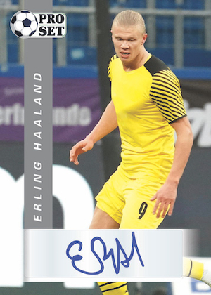 Base Auto Erling Haaland MOCK UP