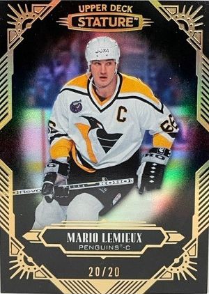 Base Black Mario Lemieux Base Black Mario Lemieux