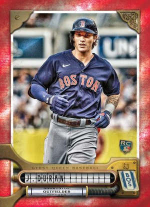 Base Ruby Red Foil Jarren Duran MOCK UP Base Ruby Red Foil Jarren Duran MOCK UP