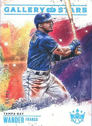 Gallery of Stars Blue Holo Wander Franco