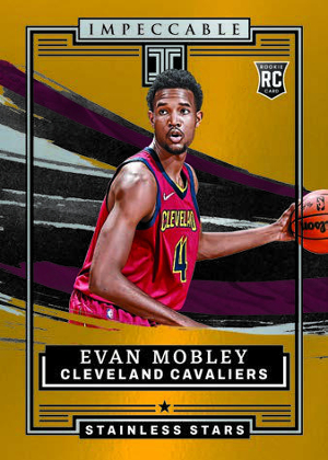 Stainless Stars Gold Evan Mobley MOCK UP