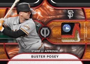 Stamp of Approval Relic Buster Posey MOCK UP