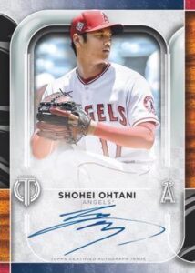 Tribute Auto Shohei Ohtani MOCK UP Tribute Auto Shohei Ohtani MOCK UP