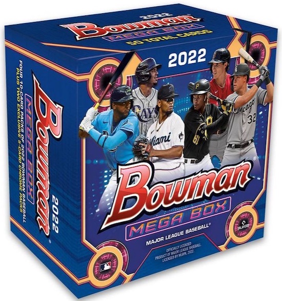 2022 Bowman Mega Box Chrome Baseball