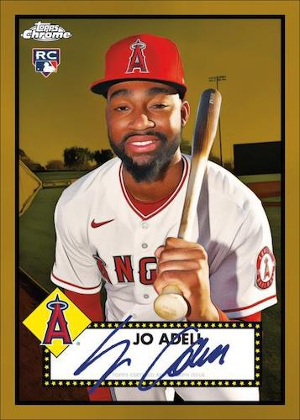 Auto Gold Refractor Jo Adell MOCK UP