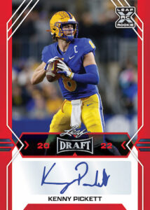 Base Auto Red Kenny Pickett MOCK UP