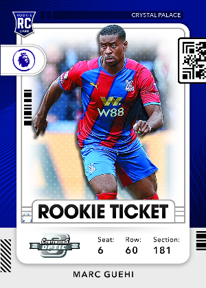 Contenders Optic Rookie Ticket Premier League Marc Guehi MOCK UP