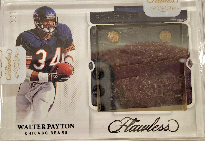 Flawless Cleat Relics Walter Peyton