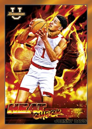 Heat Check Orange Foil Johnny Davis MOCK UP