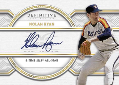 Legendary Auto Collection Nolan Ryan MOCK UP Legendary Auto Collection Nolan Ryan MOCK UP