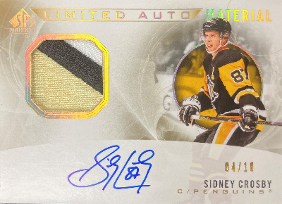 Limited Auto Materials Sidney Crosby
