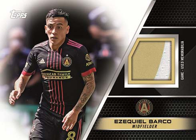 MLS Relics Gold Ezequiel Barco MOCK UP