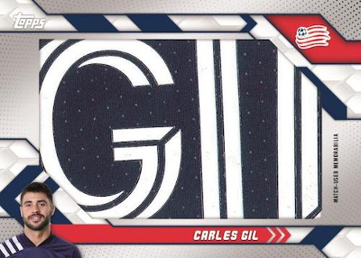 Nameplate Patch Relic Carles Gil MOCK UP
