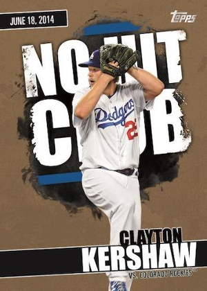 No Hit Club Gold Clayton Kershaw MOCK UP No Hit Club Gold Clayton Kershaw MOCK UP