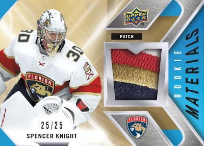 Rookie Materials Patch Spencer Knight MOCK UP