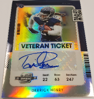 Veteran Ticket Auto Derrick Henry