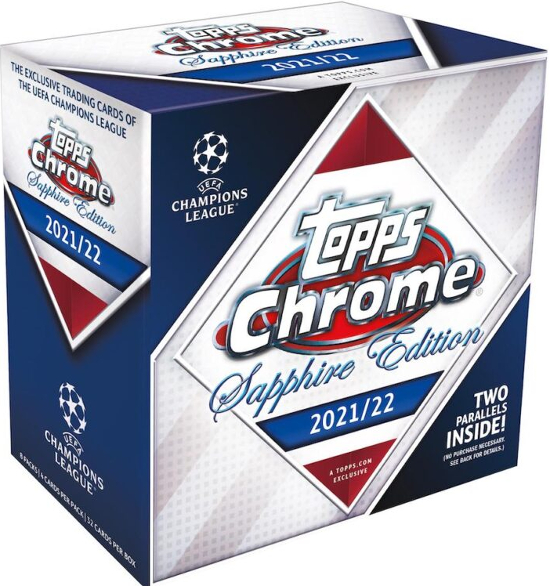 2021-22 Topps Chrome Sapphire Edition UEFA