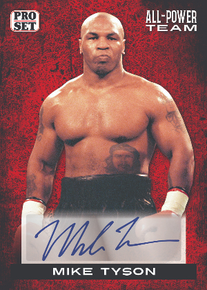 All Power Team Auto Red Mike Tyson MOCK UP