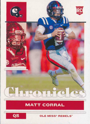 Chronicles Draft Picks Base Matt Corral