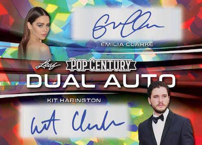 Dual Auto Emilia Clarke, Kit Harington MOCK UP Dual Auto Emilia Clarke, Kit Harington MOCK UP