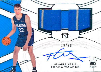 Rookie Material Auto Dual Franz Wagner