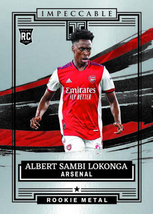 Rookie Metal Albert Sambi Lokonga MOCK UP