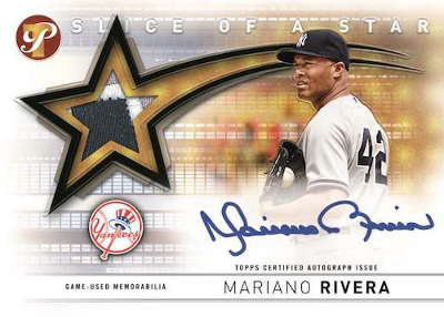 Slice of a Star Auto Relic SuperFractor Mariano Rivera MOCK UP Slice of a Star Auto Relic SuperFractor Mariano Rivera MOCK UP