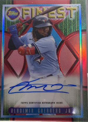 1995 Finest Auto Red Vladamir Guerrero Jr